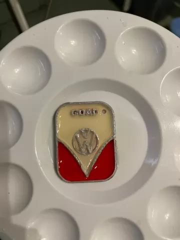 Vw Keychain no letters