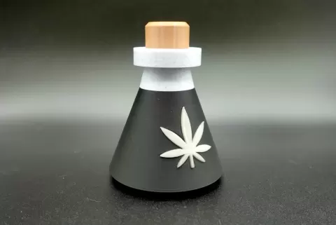 Stash Potion + Keychain (Leaf)