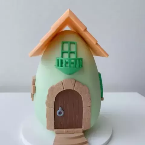 Easter Egg House