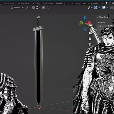 Berserk sword
