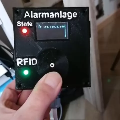 RFID alarm system