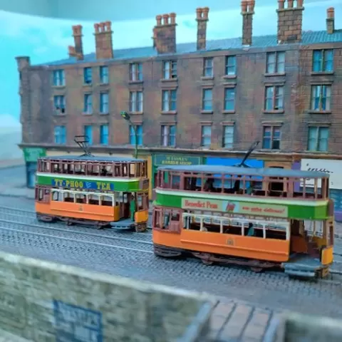 n scale Glasgow Standard Tram