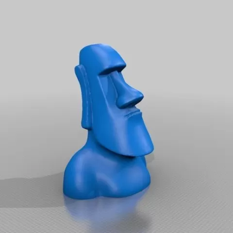 Flat-bottomed Moai