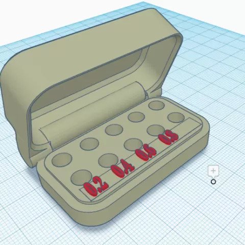 BOX FOR NOZZLES