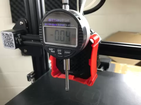 Ender 3 V2 Dial Indicator Mount