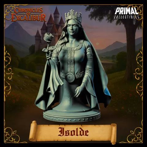 Princess - Isolde - Bust - January 2026 - Chronicles of Excalibur by PRIMAL Collectibles