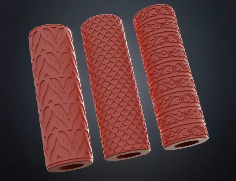 Texture Rollers Renaissance wide Vol.4 (10-12)