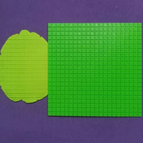 Waffle texture. Stamp