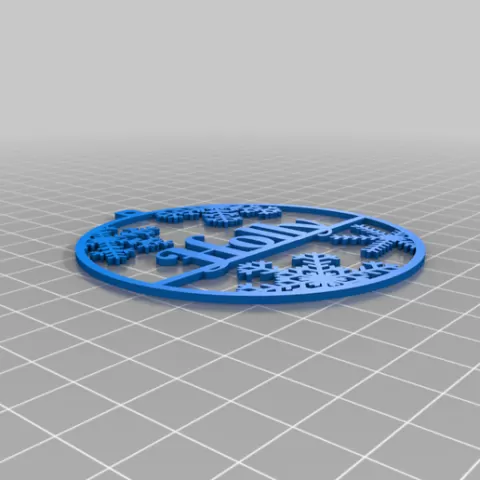 Holly Ornament