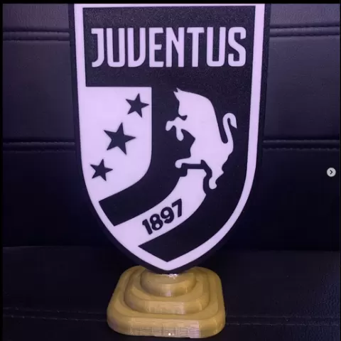 Juventus Turin logo crest stand
