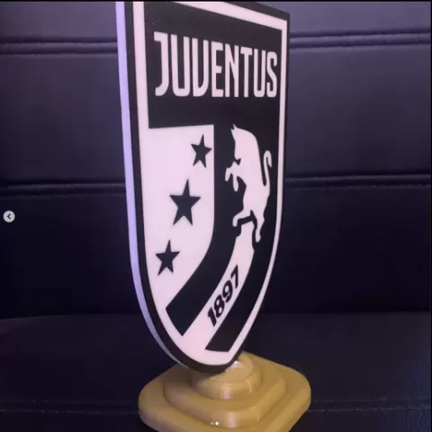Juventus Turin Logo Crest Multicolour