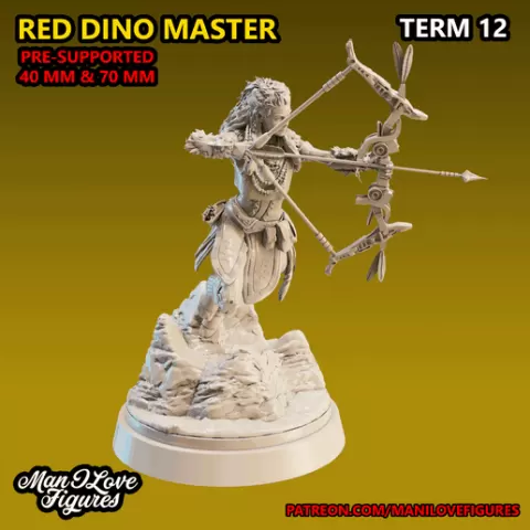 Red Dino Master Mini
