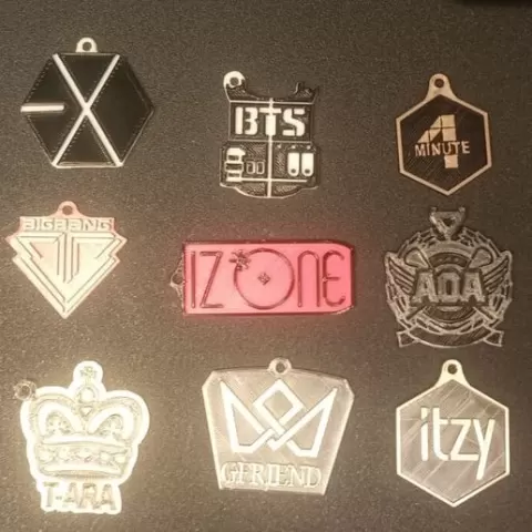 kpop keychains