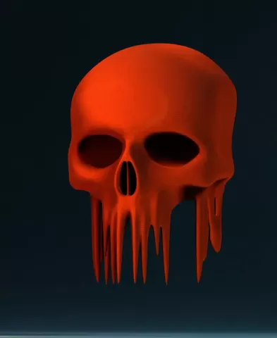 Dripping Skull