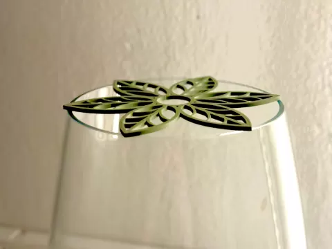 Flower Frog for Vase - Leaf Design