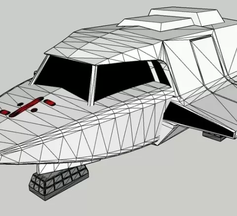 28mm Visitor ship modular