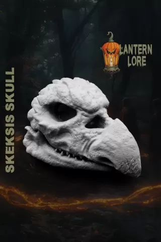 Skeksis Skull (Pre Supported)