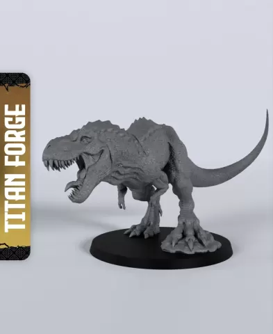 Tyrannosaurus - With Free Dragon - 5e DnD Inspired for RPG and Wargamers