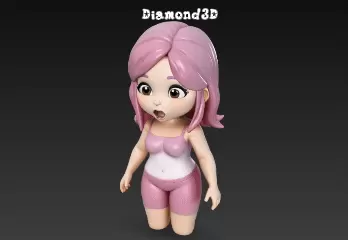 boneca 4 - Diamond3D