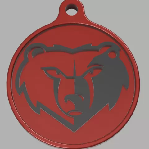 Bradshaw Bear Keychain