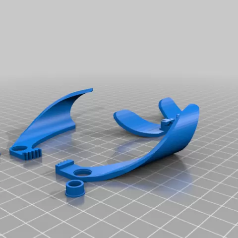 Wireless charger wider arms and base