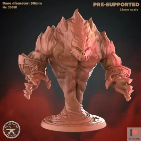 Fire Elemental Boss Two Models