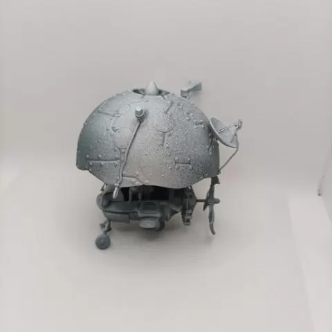 Mushroompunk hover car