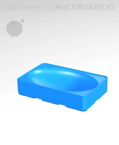 3x2x0·75 CU Bowl - Multibin Insert
