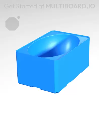 2x3x1·5 CU Bowl - Multibin Insert
