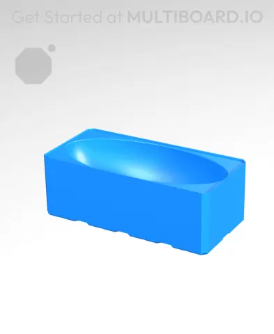 4x2x1·5 CU Bowl - Multibin Insert