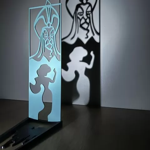 decoration / candle holder / phosphor