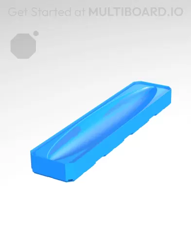 1x4x0·5 CU Bowl - Multibin Insert