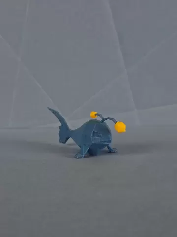 Lanturn Low Poly Pokemon