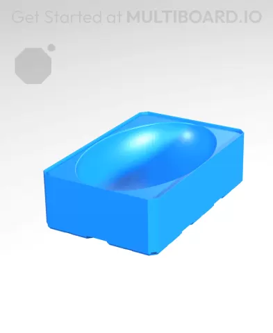 2x3x1 CU Bowl - Multibin Insert