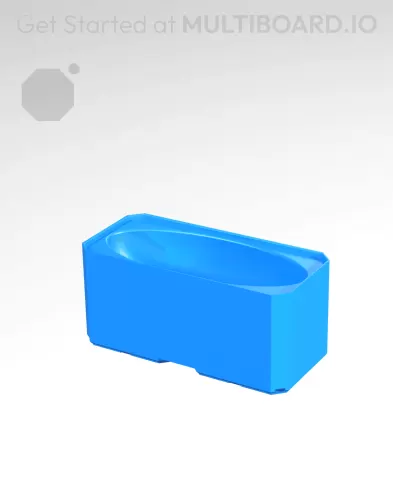 2x1x1 CU Bowl - Multibin Insert