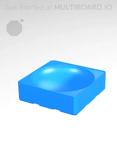 3x3x1 CU Bowl - Multibin Insert