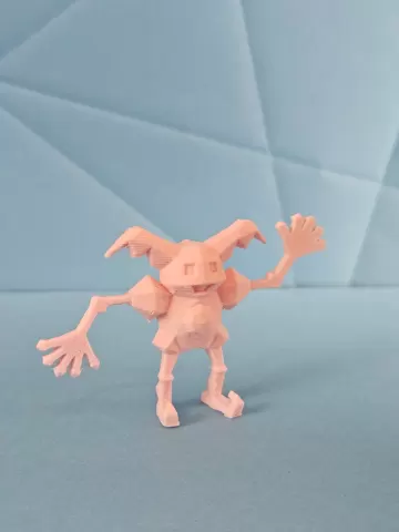 Mr Mime Low Poly Pokemon