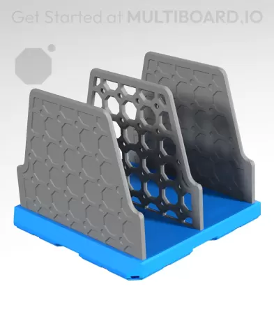 2x2 CU - Divider Holder - Multibin Insert