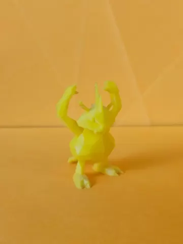 Electabuzz Low Poly Pokemon