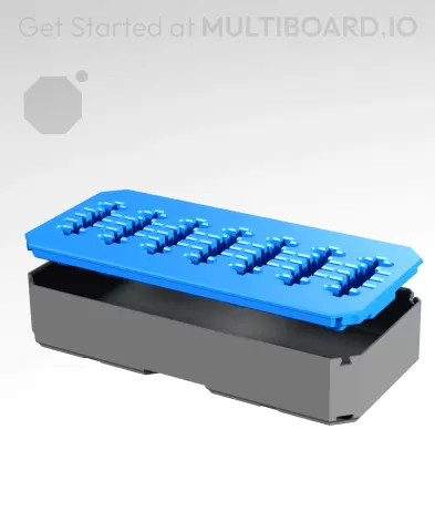 2x1 CU - USB-SD Holder - Multibin Top