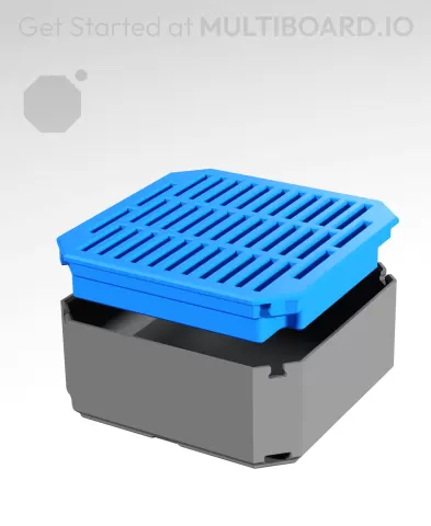 1x1 CU - MicroSD Holder - Multibin Top