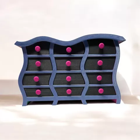 Fantasy Curves Jewelry Box