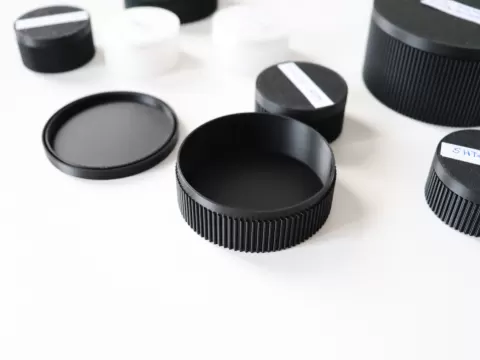 Configurable Round Box with Lid