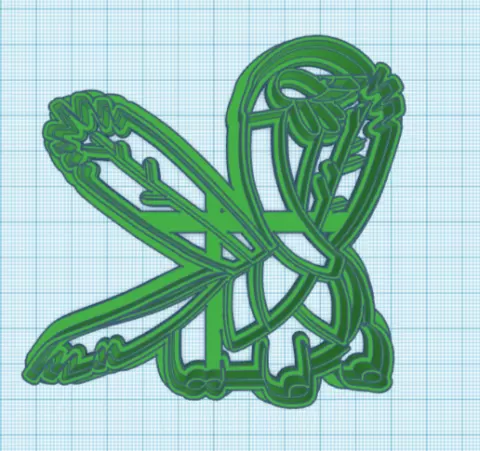 Pokemon: Tropius Cookie Cutter
