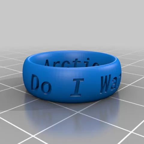 Arctic Monkeys ring