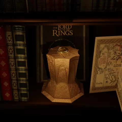 Pedestal with One Ring. The Lord of the Rings by Данилов Михаил Геннадиевич
