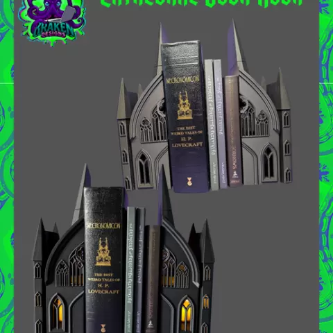 Cathedral Book Ends