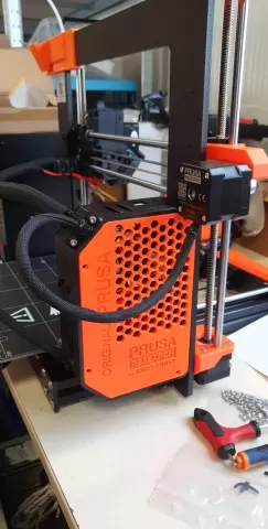 Big Einsy Case Cover Honey Comb remix with Prusa's logos