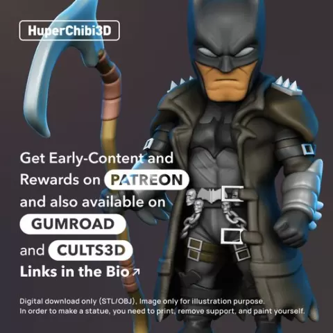Huper3D - Batman Deathmetal