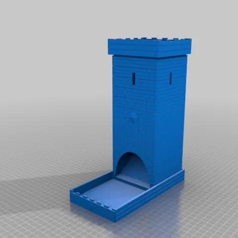 Castle Keep Dice Tower